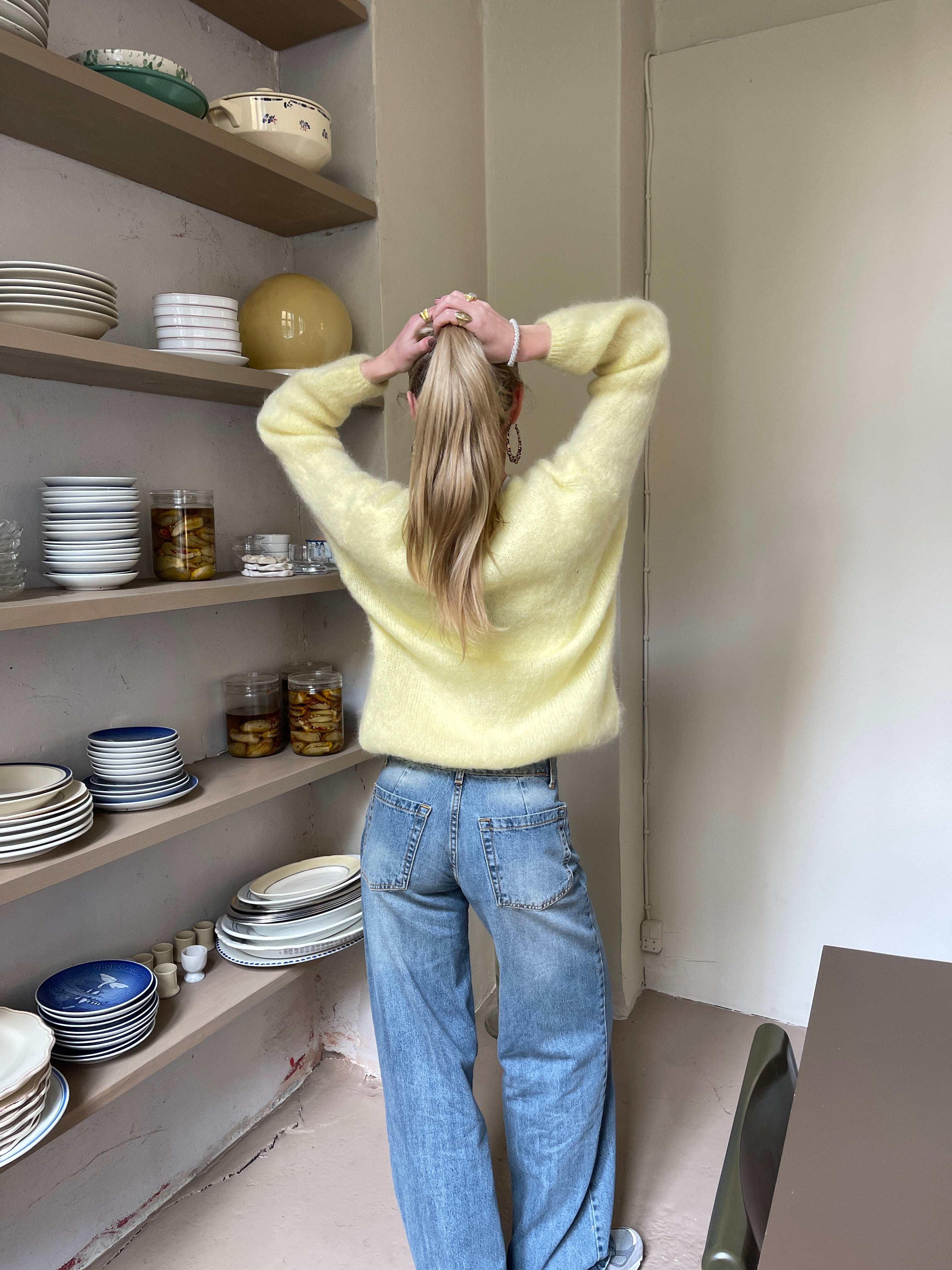 Eryndra | Elegante, weiche Mohair-Strickjacke für Damen – Leichtes, stylisches Strickoberteil im Lagenlook