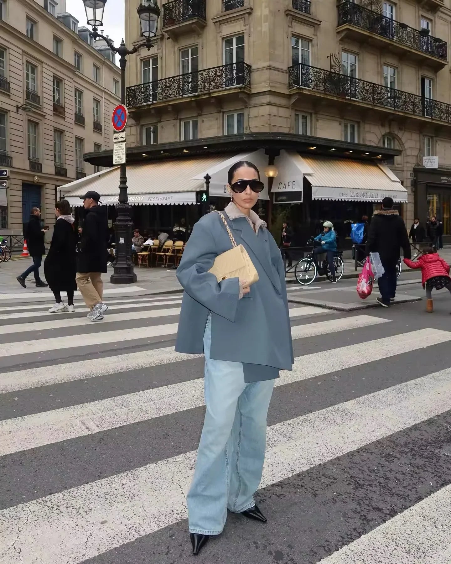 Prescilla | Blazer femme - Coupe décontractée, longueur longue, capuche crantée, style streetwear élégant