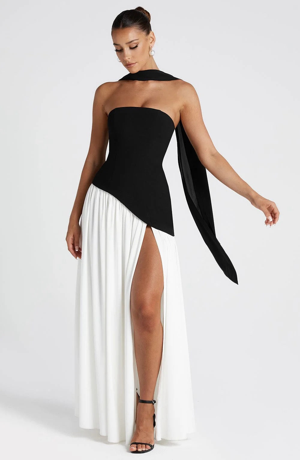 Elodia | Elegante maxi-jurk voor dames – Soepelvallende, lange zomerjurk met A-lijn