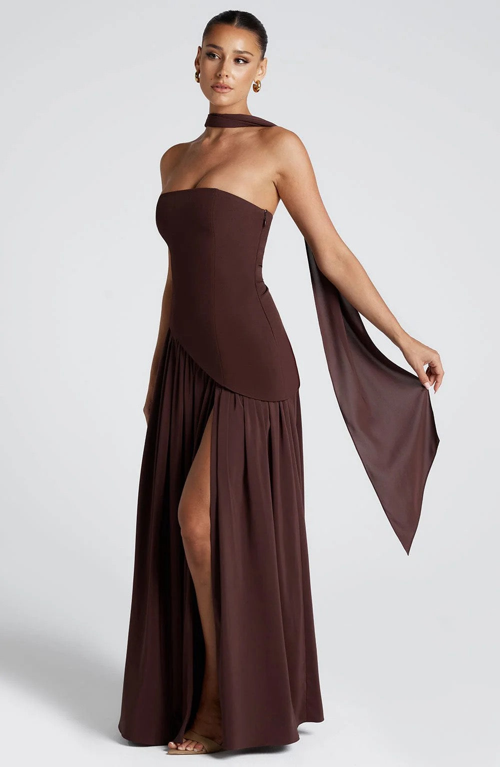 Elodia | Elegante maxi-jurk voor dames – Soepelvallende, lange zomerjurk met A-lijn