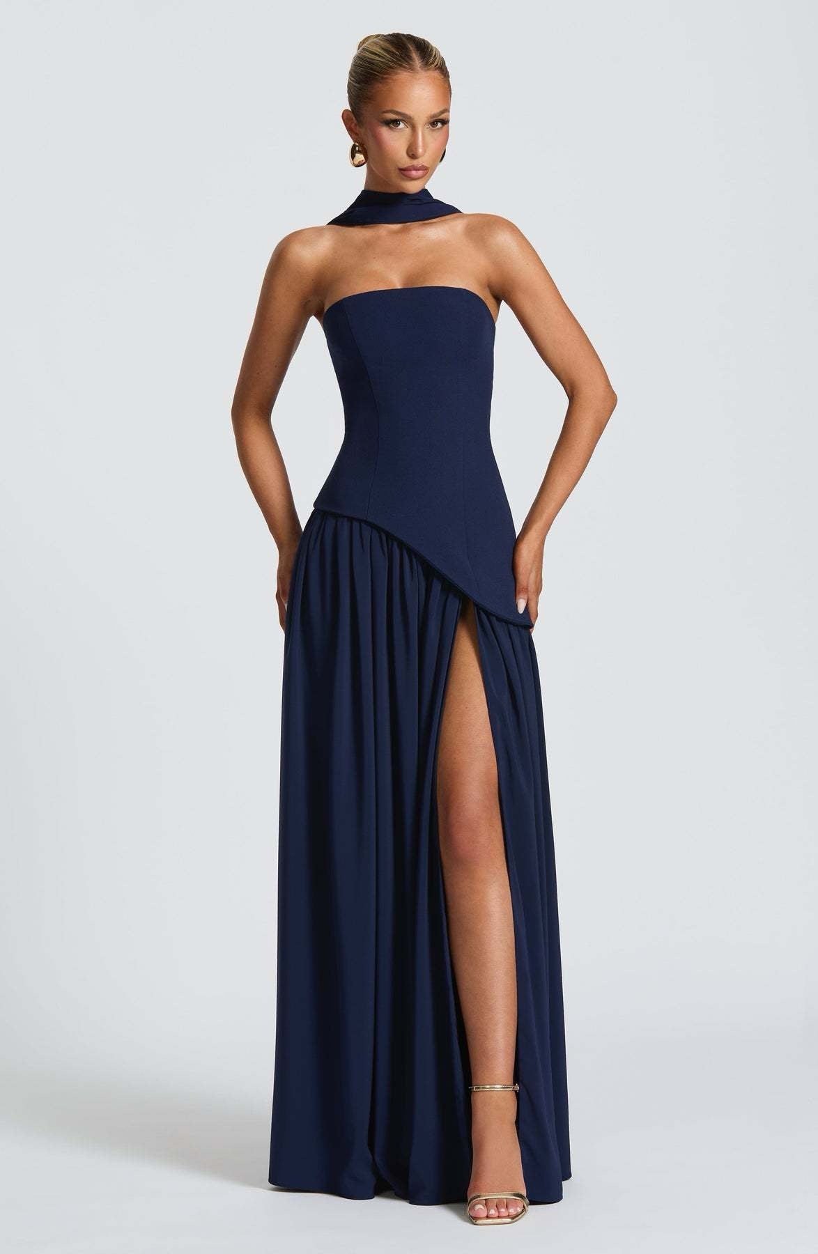 Elodia | Elegante maxi-jurk voor dames – Soepelvallende, lange zomerjurk met A-lijn