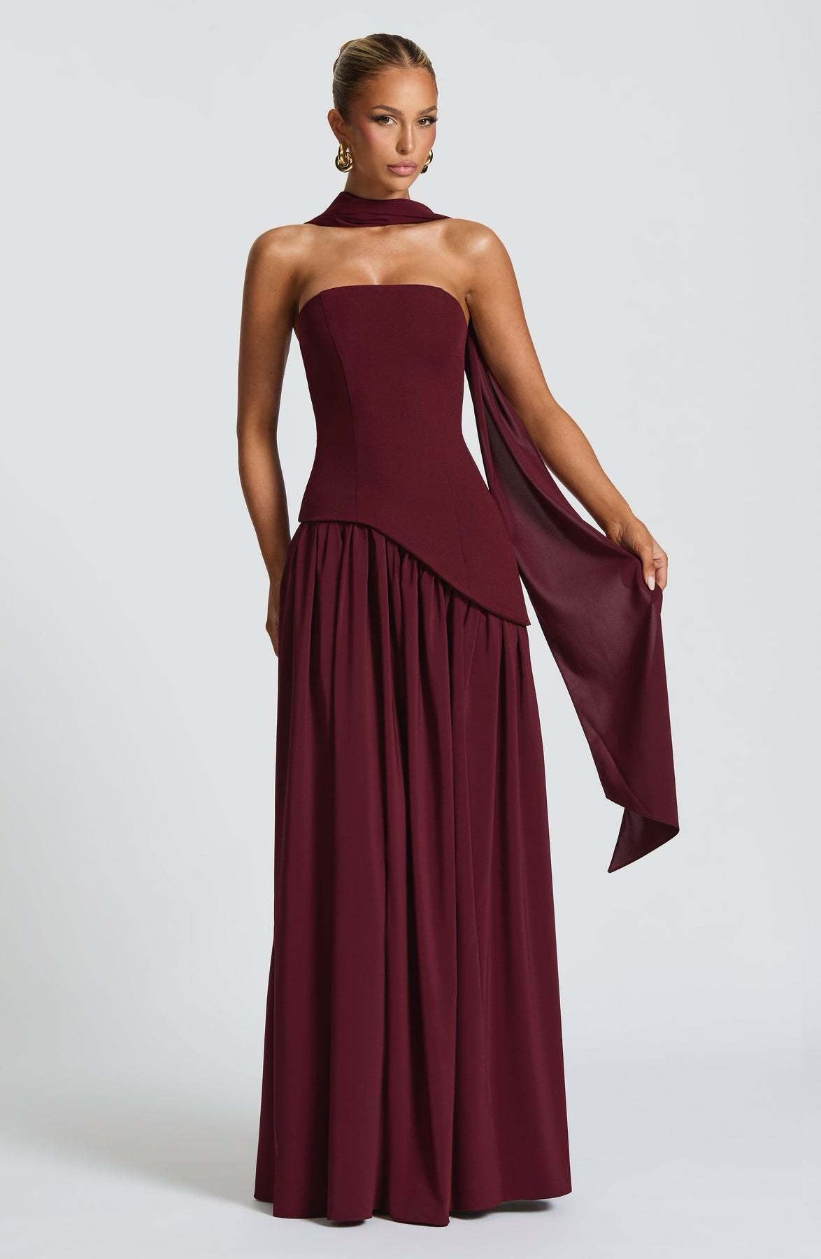 Elodia | Elegante maxi-jurk voor dames – Soepelvallende, lange zomerjurk met A-lijn