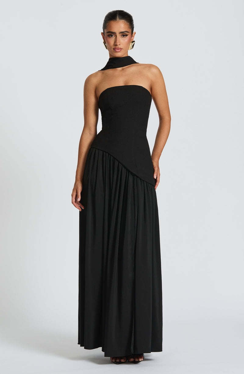 Elodia | Elegante maxi-jurk voor dames – Soepelvallende, lange zomerjurk met A-lijn