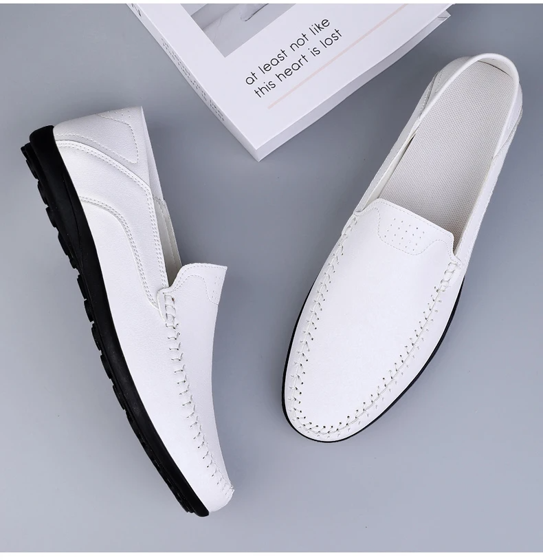 UrbanLoaf | Heren PU Leren Loafers – Casual Instap Dress Schoenen