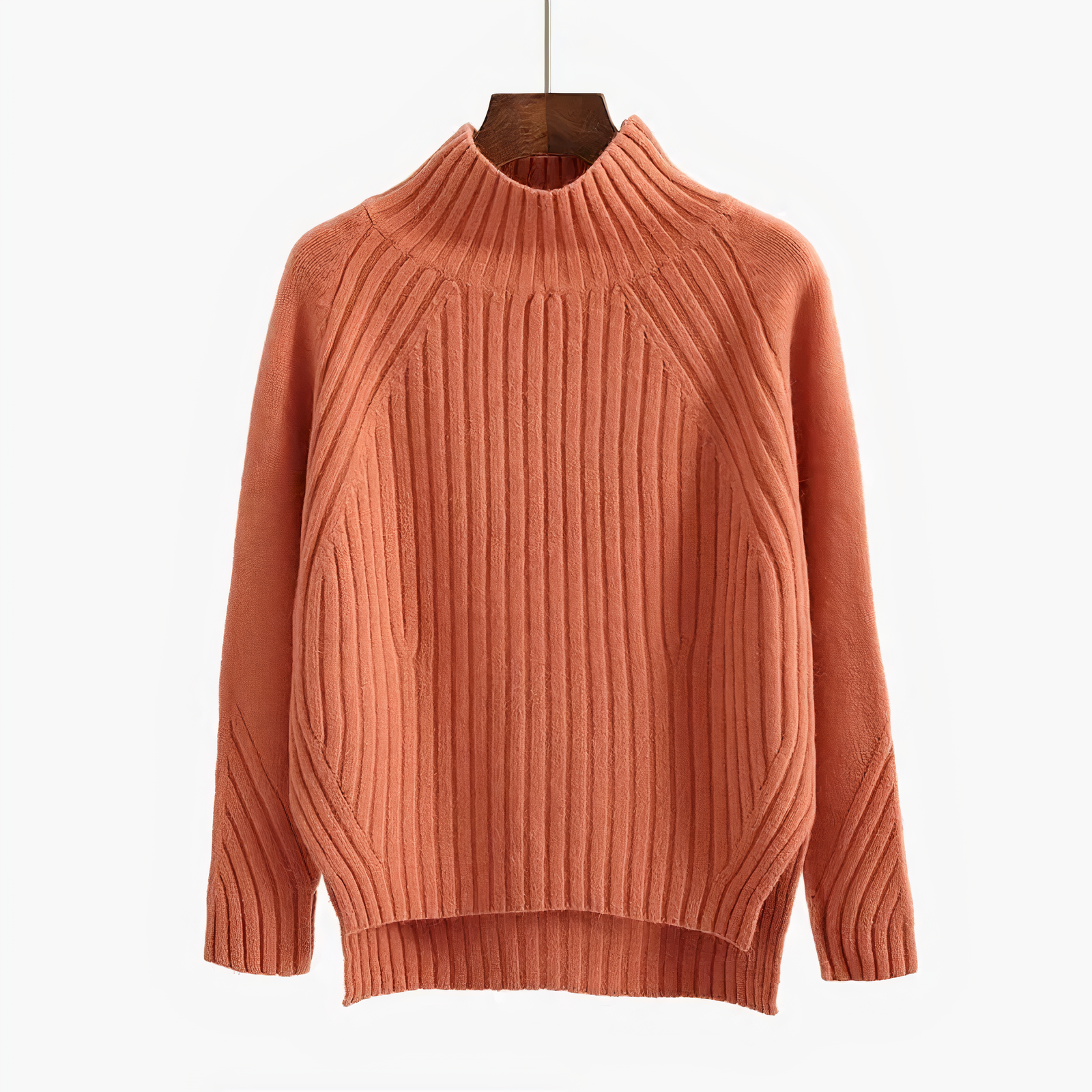 Noretta | Stilvoller Strickpullover für Damen mit Halbkragen – Bequem, lässig und perfekt für Herbst/Winter