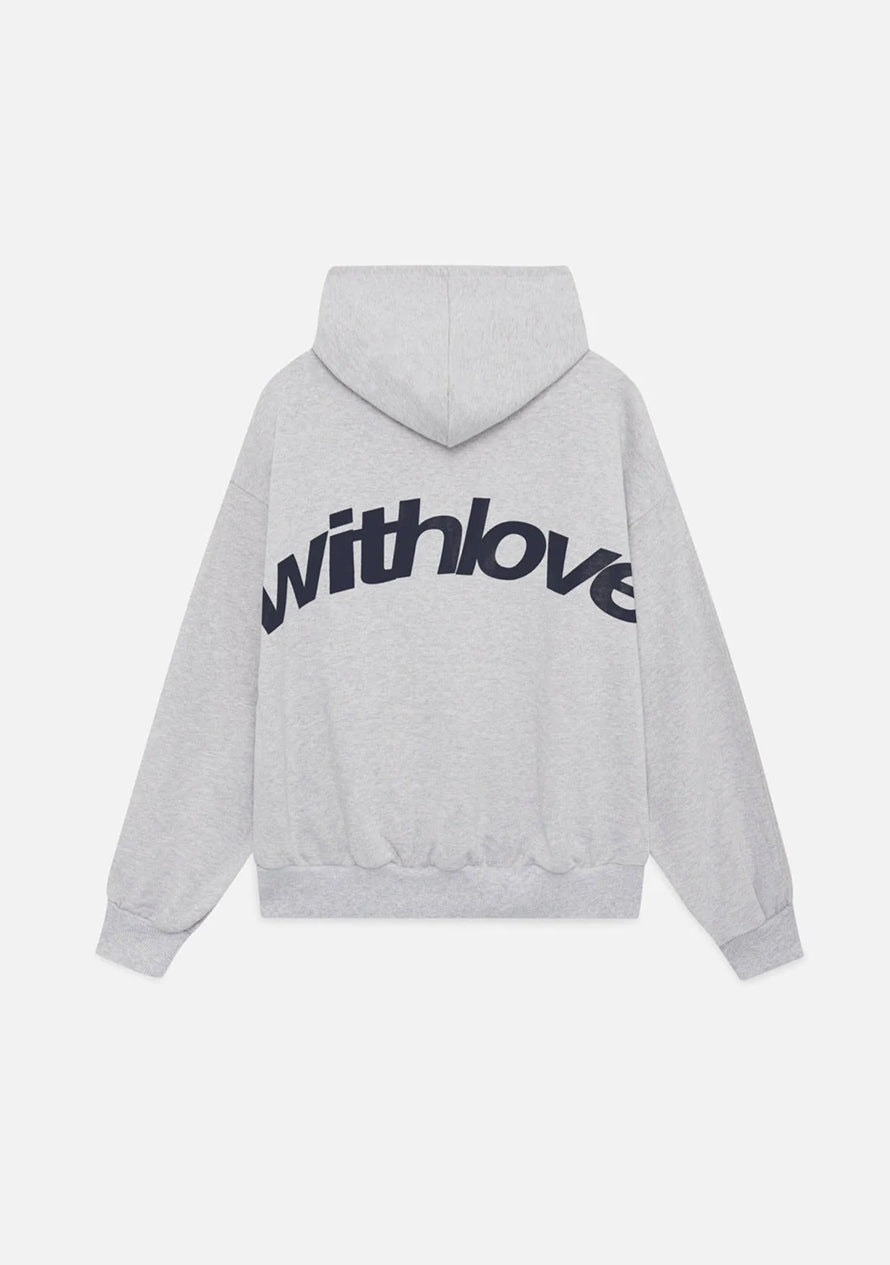 Ashwin | Sweat à capuche homme « With Love » – Pull doux, confortable et élégant