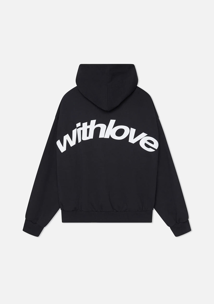 Ashwin | Sweat à capuche homme « With Love » – Pull doux, confortable et élégant