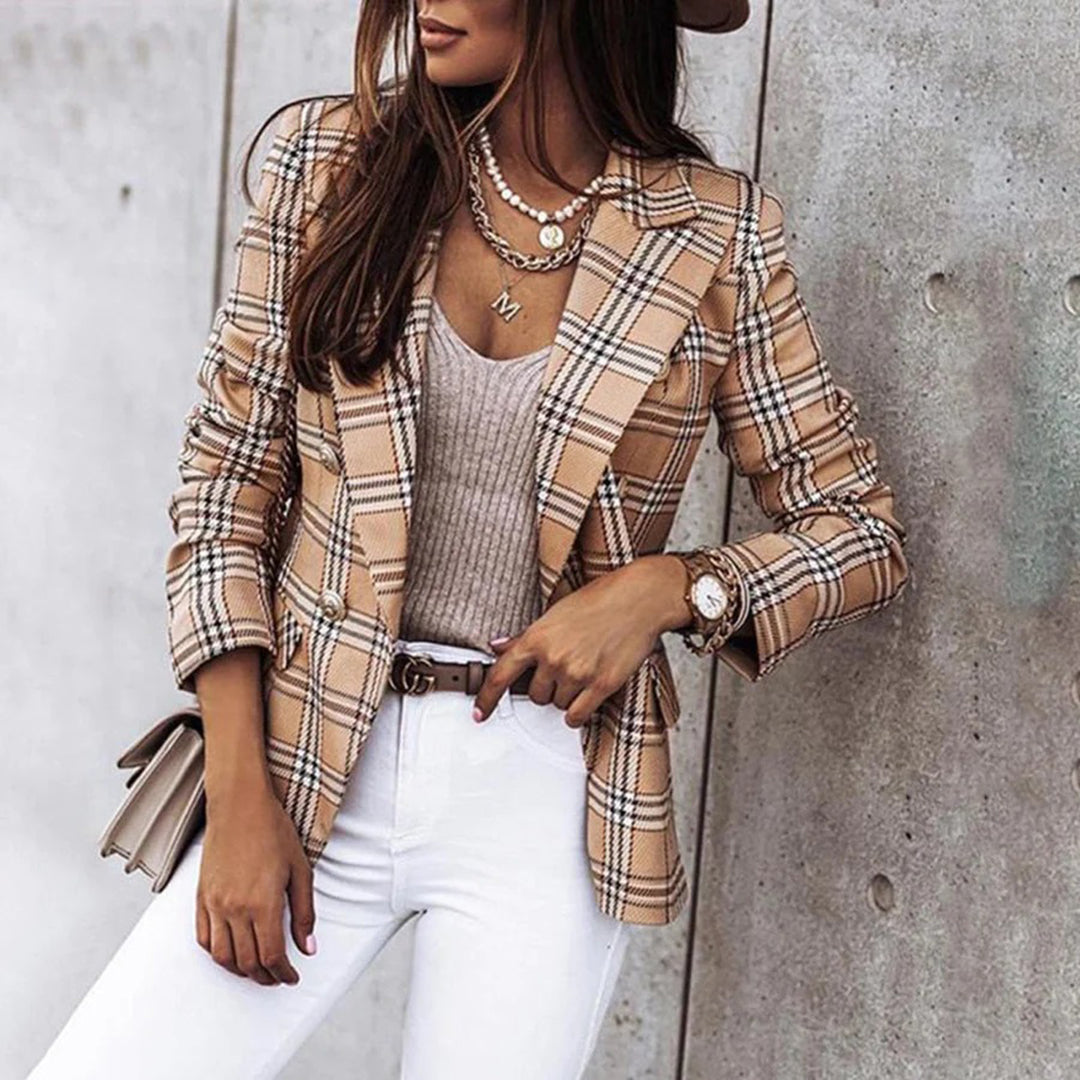 Callidora | Eleganter bedruckter Blazer für Damen – Stilvoll und bequem