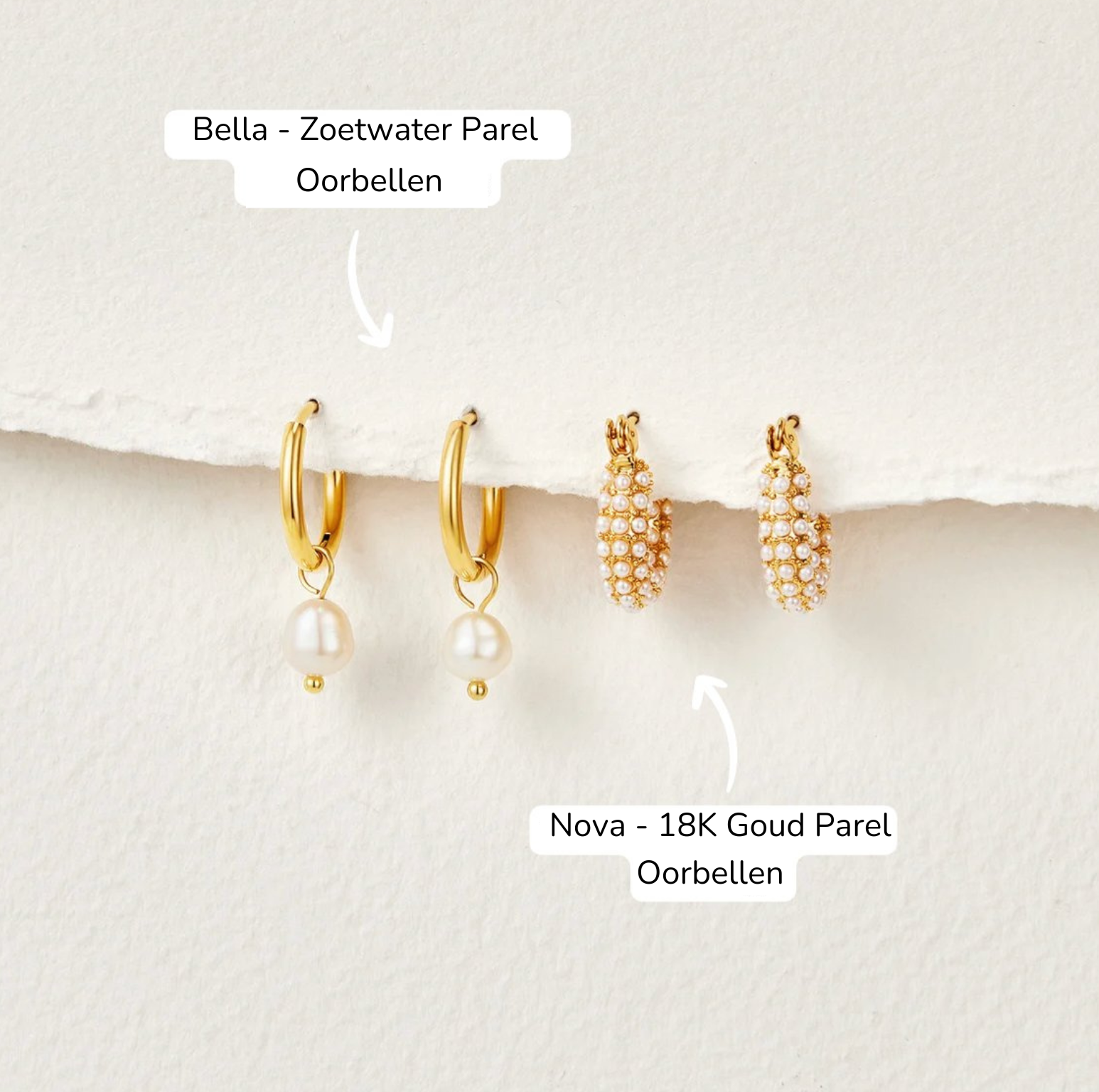 Isabel Pearl Oorbellen