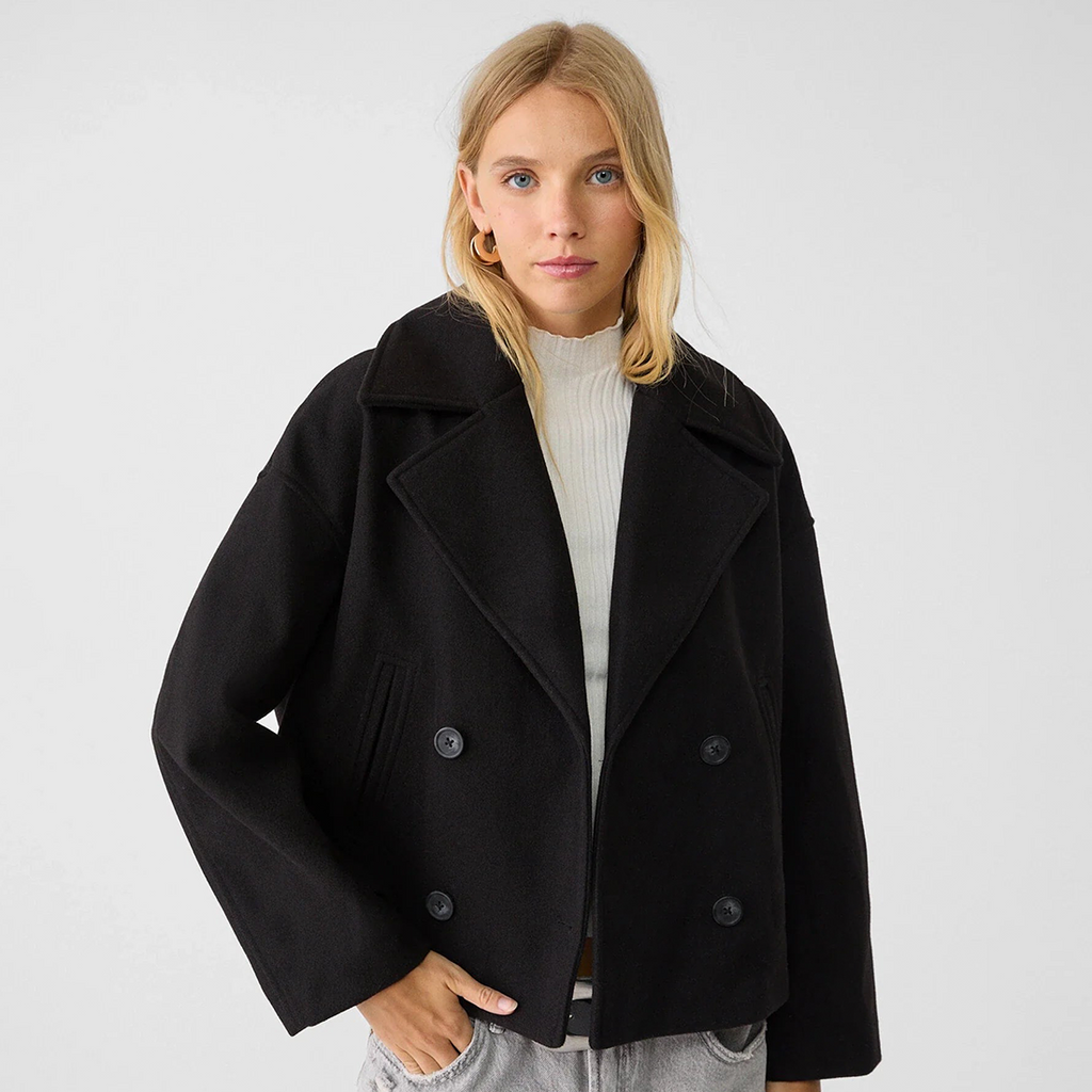 Anneli | Eleganter Blazer mit doppeltem Verschluss – Locker sitzende, lange Jacke für Frühlings- und Herbstoutfits