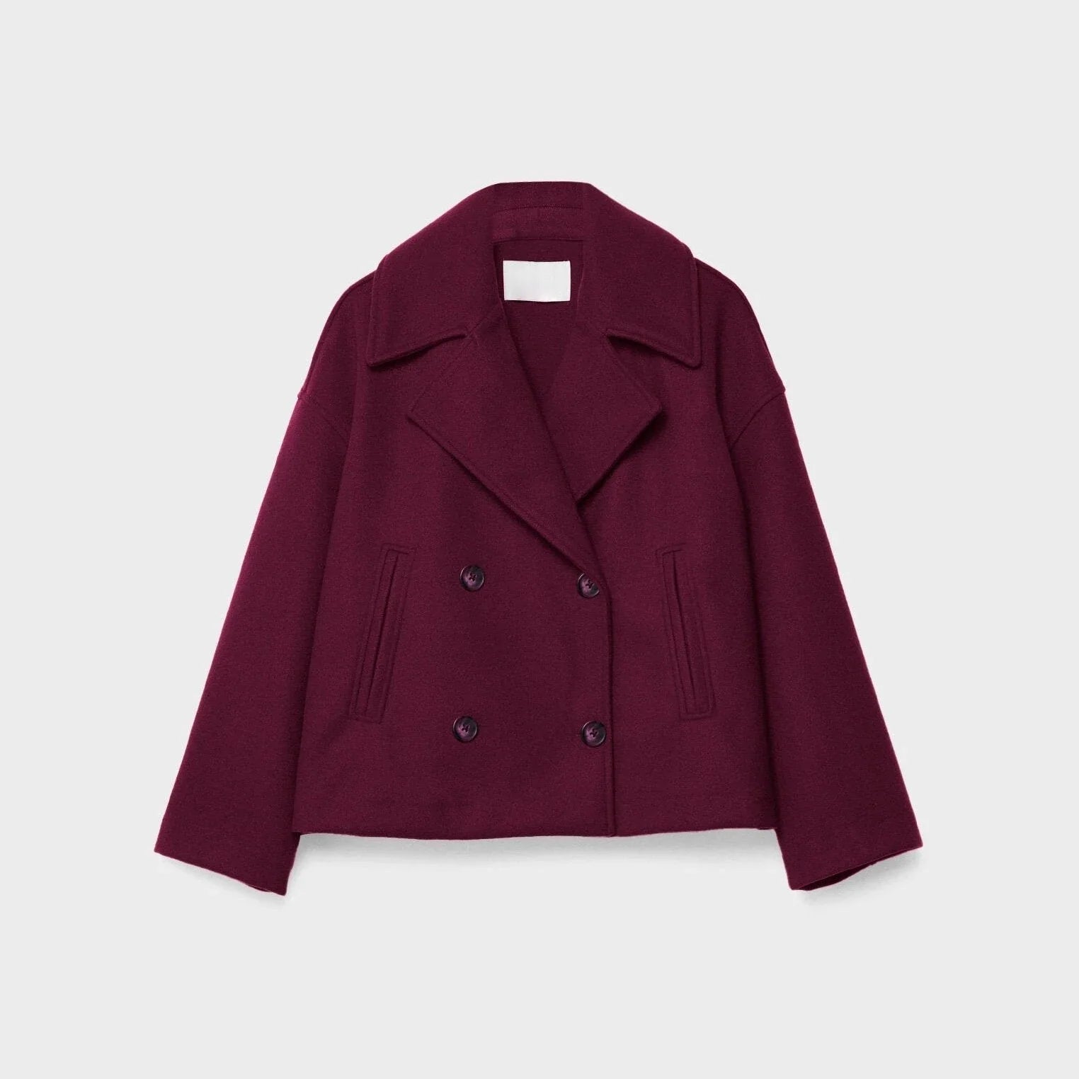 Anneli | Blazer élégant à double fermeture – Veste longue ample idéale pour les tenues de printemps et d'automne