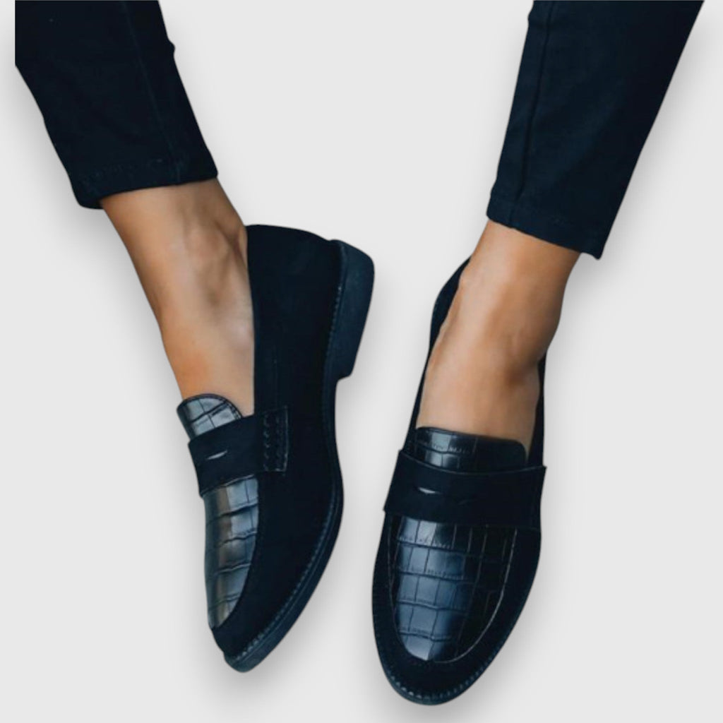 Achille | Chaussures élégantes pour hommes à motif crocodile - Chaussures de luxe