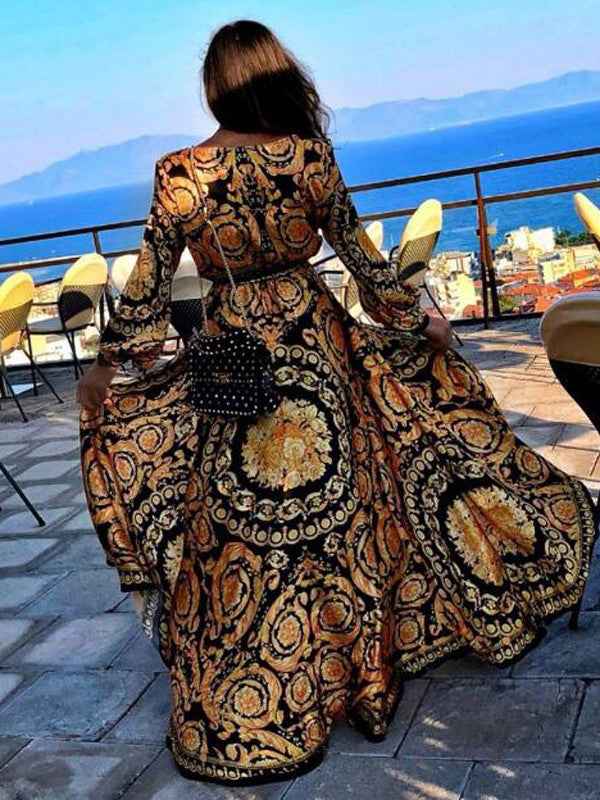 Zinniah | Boho-maxi-jurk voor dames – zwierige, elegante zomerjurk