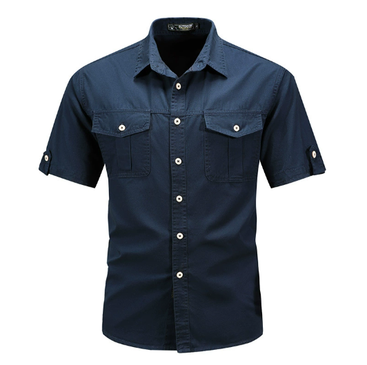 Tyvior | Outdoor-cargoshirt voor heren – Duurzame werkkleding, met veel zakken, geschikt voor wandelen