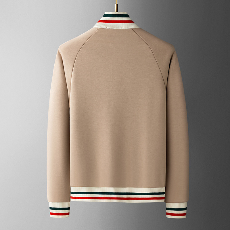 Benedetto | Survêtement homme haut de gamme – Coupe ajustée, décontracté et loungewear, bleu marine/beige