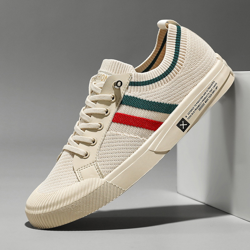Boian | Atmungsaktive Strick-Sneaker für Herren – Leichte Freizeitschuhe zum Spazieren und Laufen