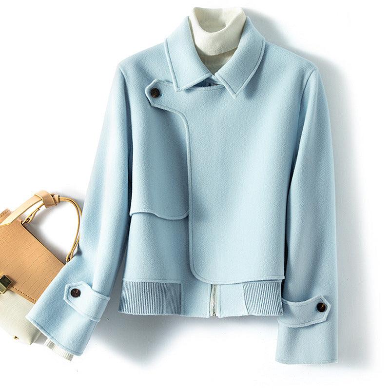 Virielle | Manteau élégant en laine pour femme – doux, chaud et stylé