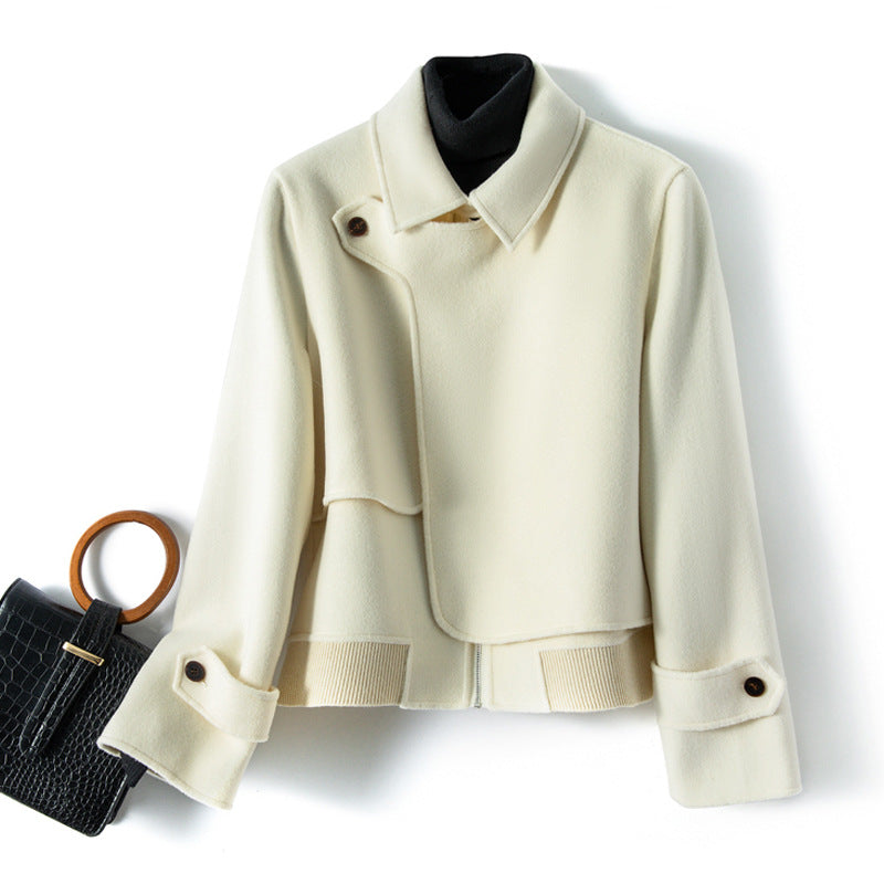 Virielle | Manteau élégant en laine pour femme – doux, chaud et stylé