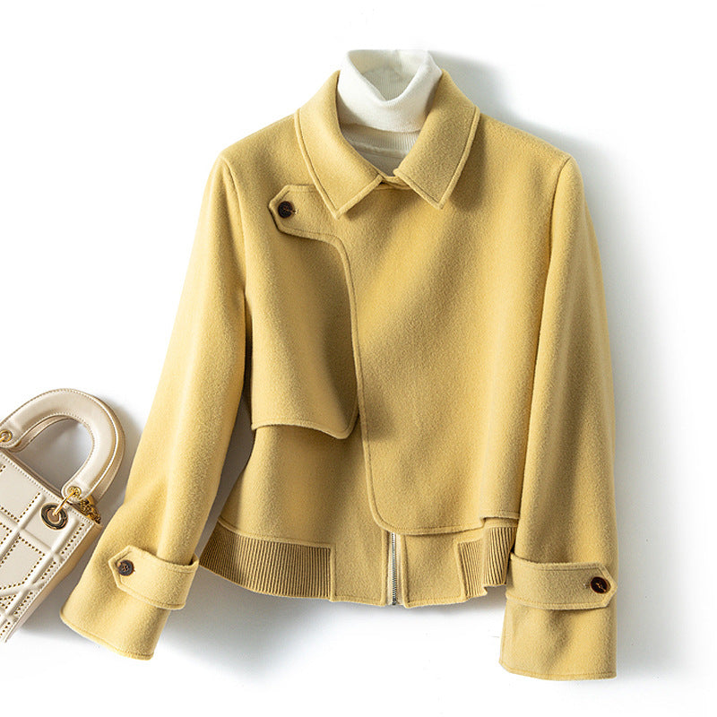 Virielle | Manteau élégant en laine pour femme – doux, chaud et stylé