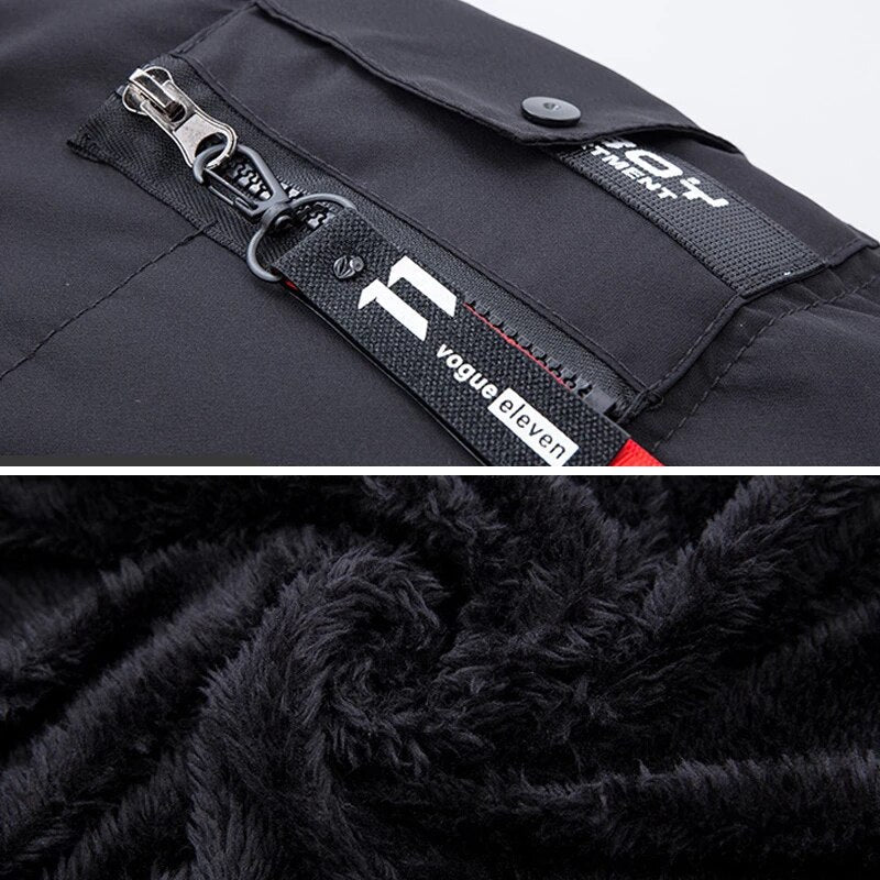 Thibault | Doudoune d'hiver matelassée pour homme, chaude et imperméable à col en fourrure, style décontracté
