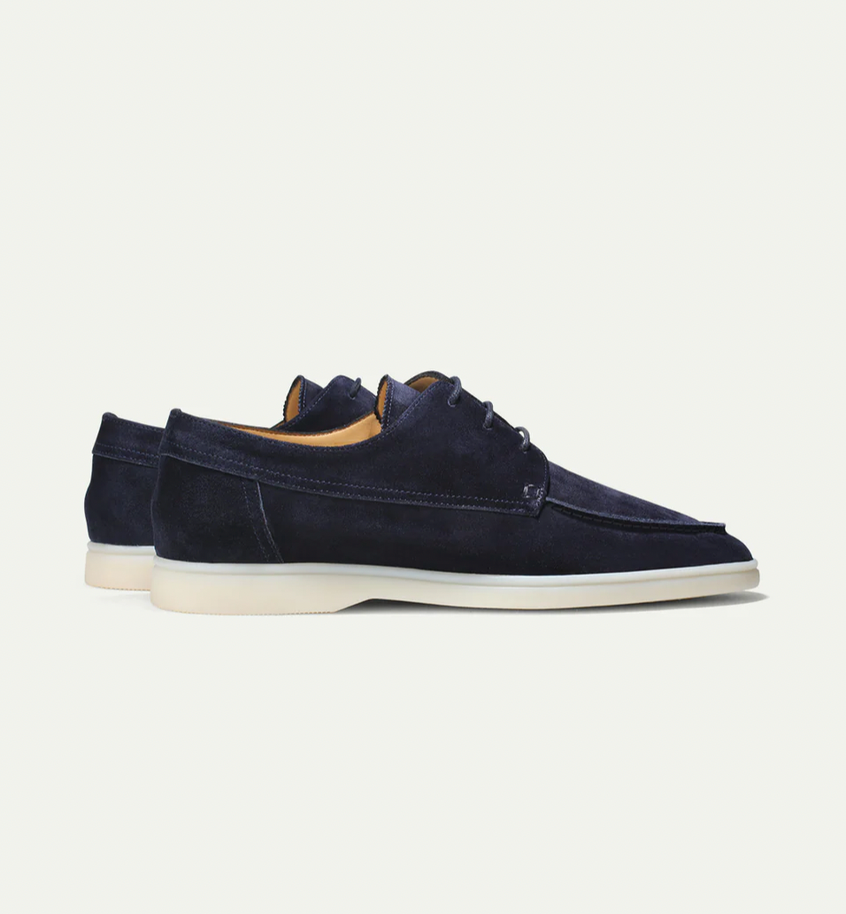 Edvard | Chaussures homme en daim - Chaussures à lacets, semelle intérieure souple, confort et légèreté