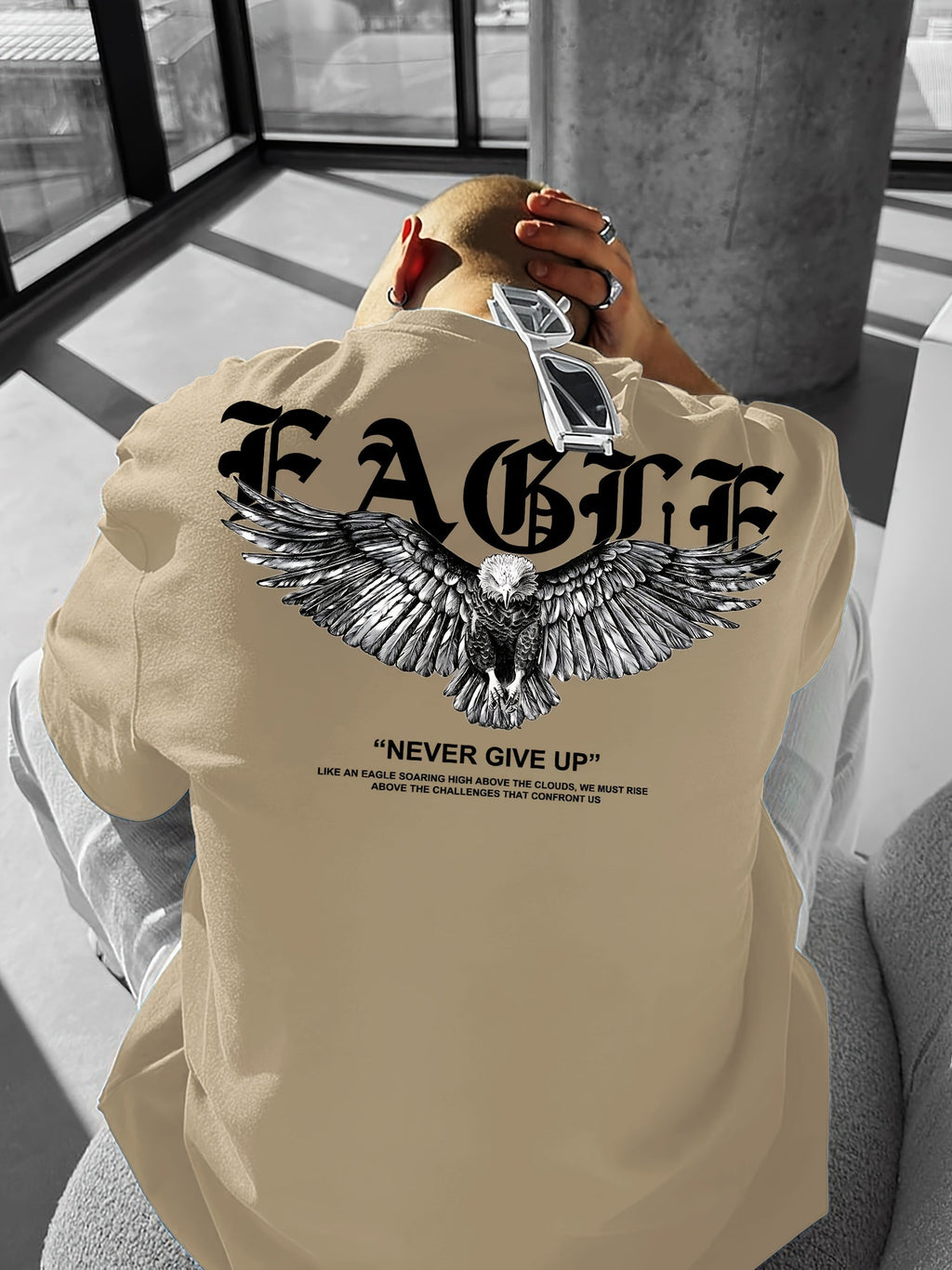 Lorant | Heren-T-shirt Oversized - Casual Katoenen T-shirt, Relaxed Fit, Grafische print