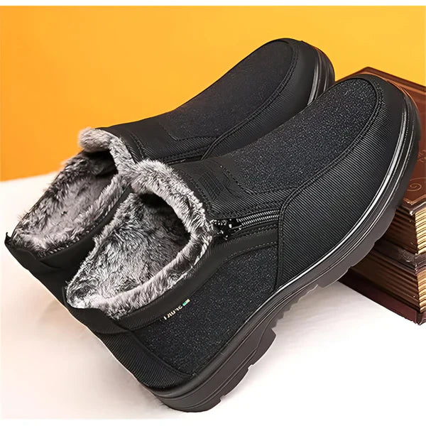 FrostTrail | Warme snowboots met ritssluiting, fleecevoering, waterdichte winterwandel- en outdoorschoenen