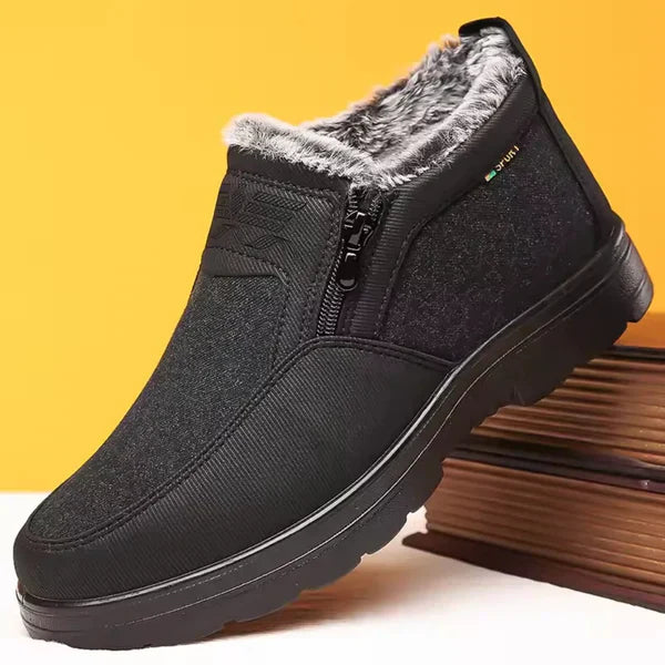 FrostTrail | Warme snowboots met ritssluiting, fleecevoering, waterdichte winterwandel- en outdoorschoenen