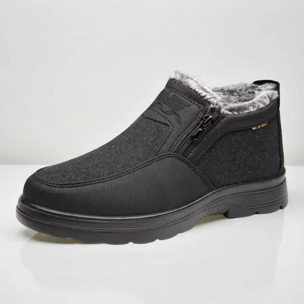 FrostTrail | Warme snowboots met ritssluiting, fleecevoering, waterdichte winterwandel- en outdoorschoenen