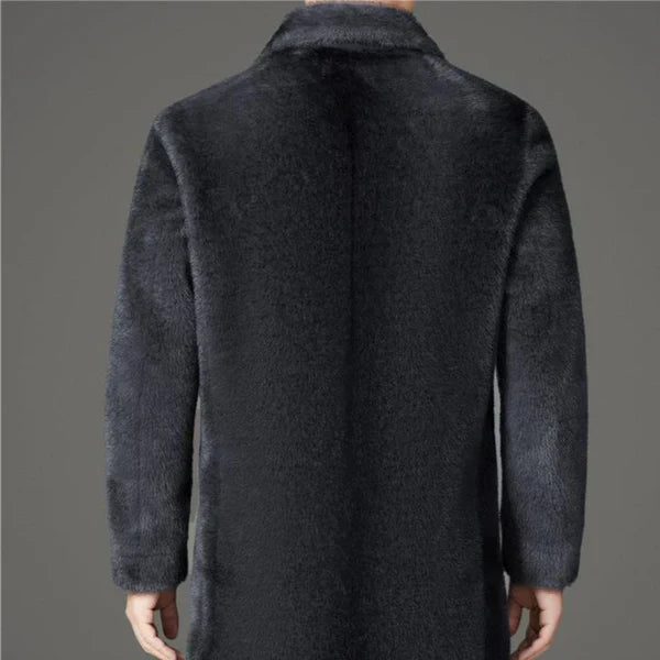 Noctis | Omkeerbare winterjas voor heren – Zacht imitatiebont, comfortabele warme bovenkleding