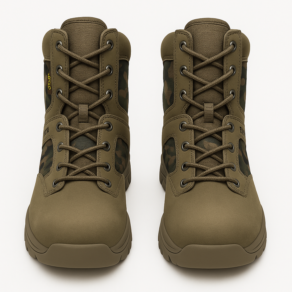 TitanBoots | Unzerstörbare taktische Militärstiefel für Herren – Wasserdichte Sicherheitsschuhe für Kampfsituationen