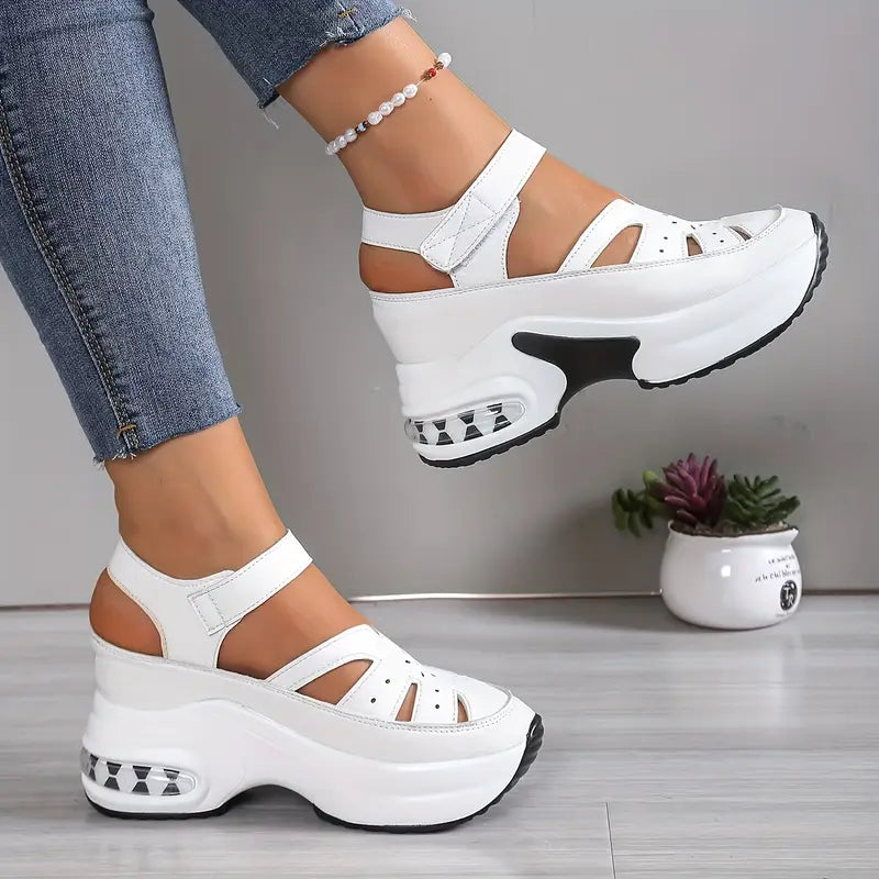 Yeryn | Orthopedische comfortsandalen – premium ondersteuning van de voetboog, gedempte sandalen met comfortzool