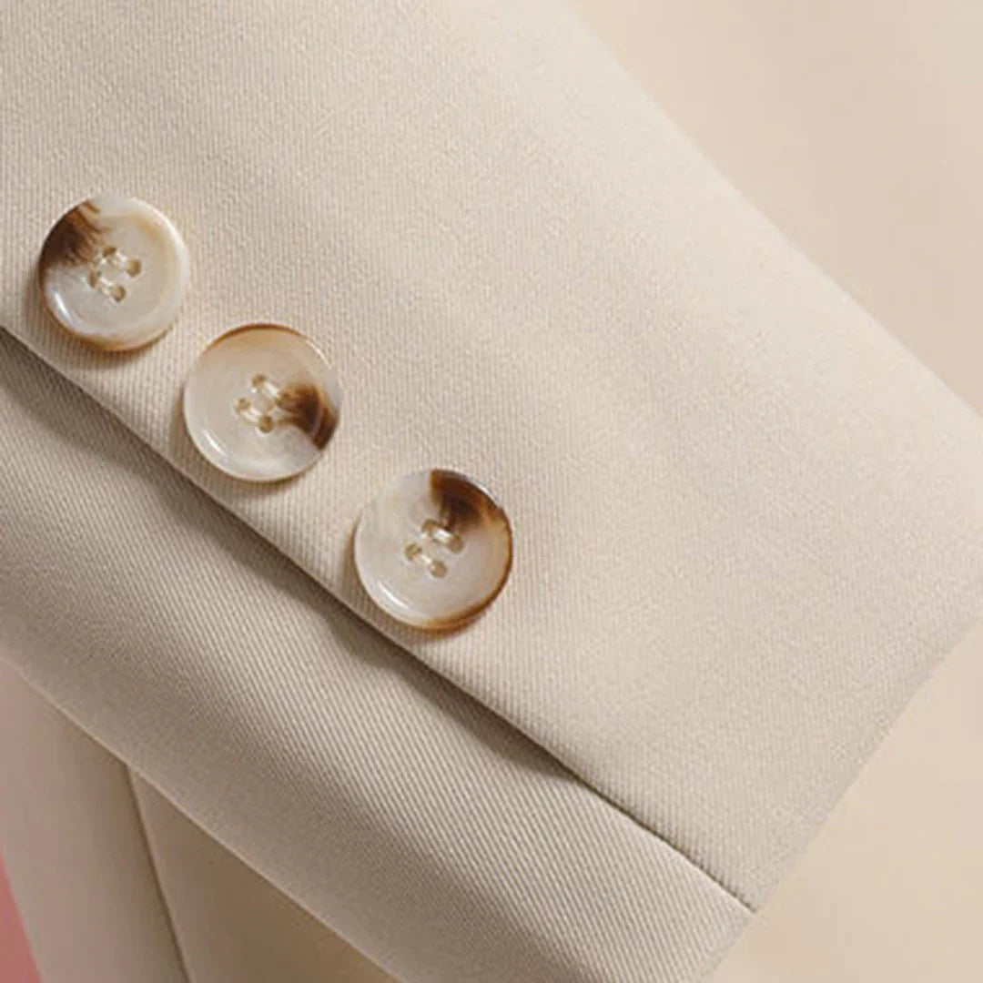 Rosira | Blazer ceinturé pour femme - Veste habillée luxueuse, coupe élégante, idéale pour le bureau et les soirées