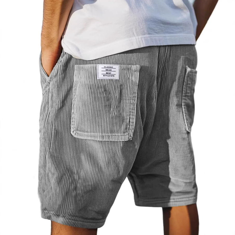 Azeno | Veloursshort voor heren – Comfortabele, zachte loungeshort