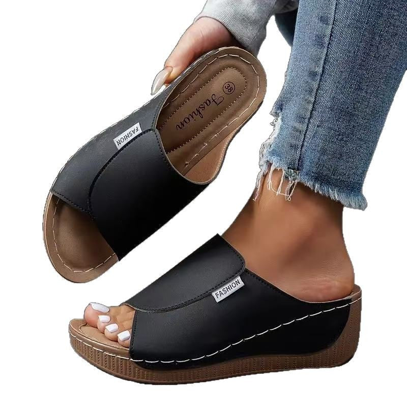 TrendStep | Orthopedische instapsandalen voor dames, comfortabel, ademend en casual