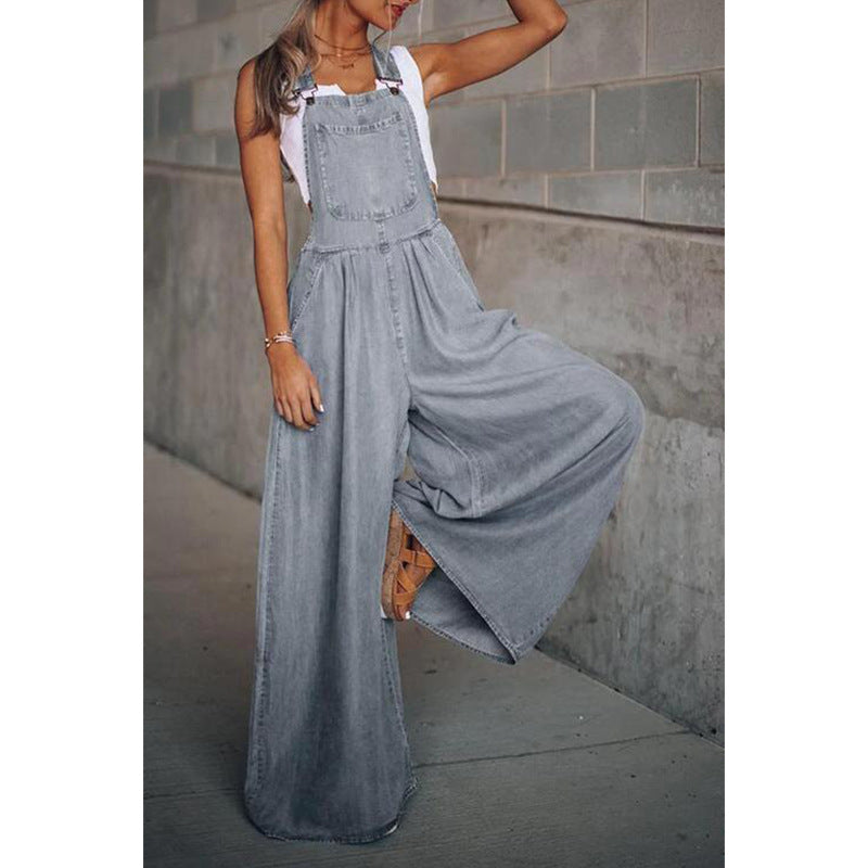 Briselya | Denim jumpsuit voor dames – Moderne spijkerbroek