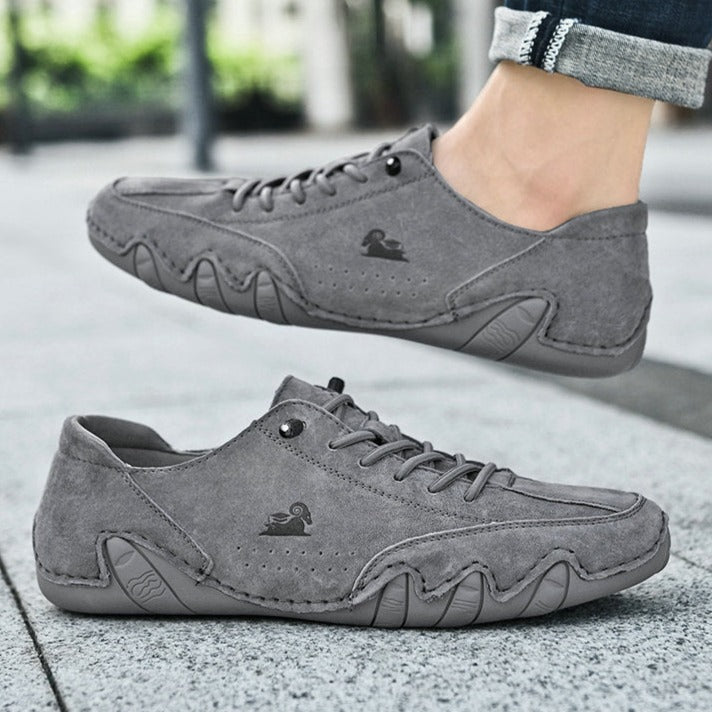 BareStep | Unisex-Barfußschuhe aus Leder – Bequeme minimalistische Schuhe für Damen und Herren