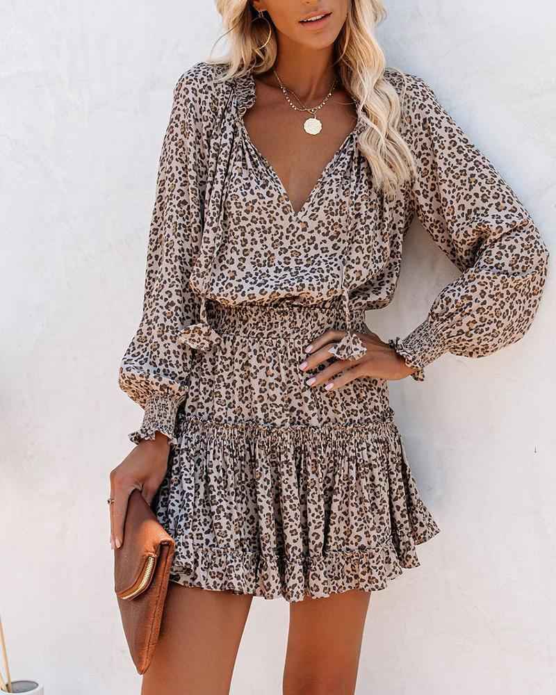 Naila | Vrolijke Bloemen Mini Jurk voor Dames – Chic Zomer, Casual & Party Stijl