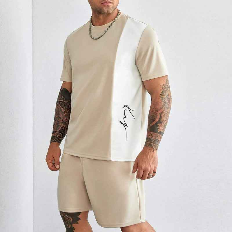Orvyn | AirFlow-trainingspak voor heren – Lichtgewicht, ademend T-shirt en korte broek