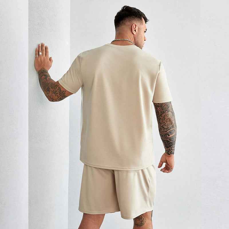 Orvyn | AirFlow-trainingspak voor heren – Lichtgewicht, ademend T-shirt en korte broek