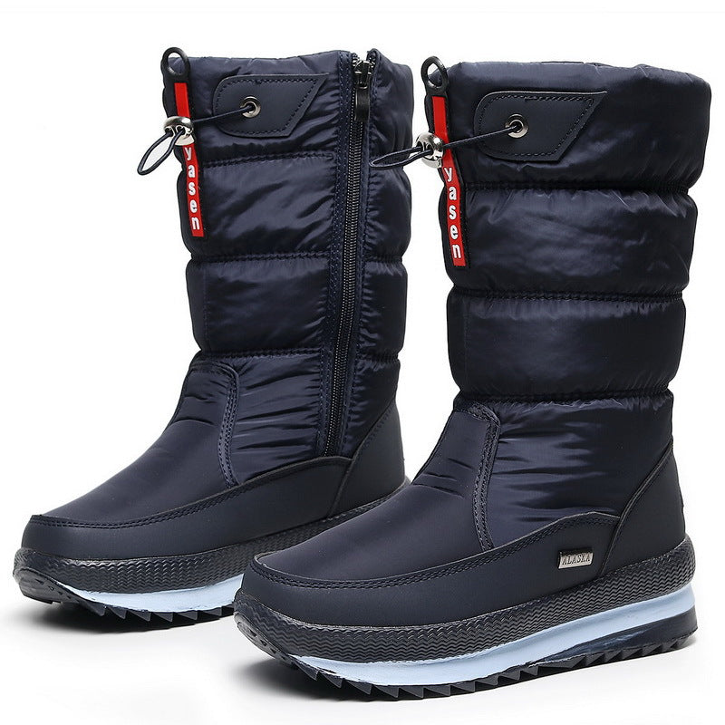 Faleria | Dames snowboots van imitatiebont – Waterdichte, comfortabele antislip winterschoenen