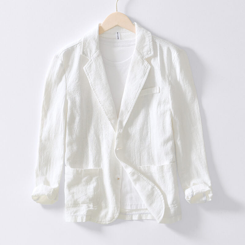 Brannick | Veste blazer en lin pour homme - Veste d'été légère et respirante
