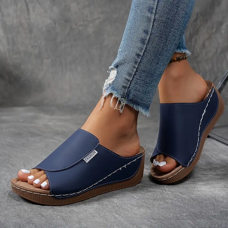 TrendStep | Orthopedische instapsandalen voor dames, comfortabel, ademend en casual