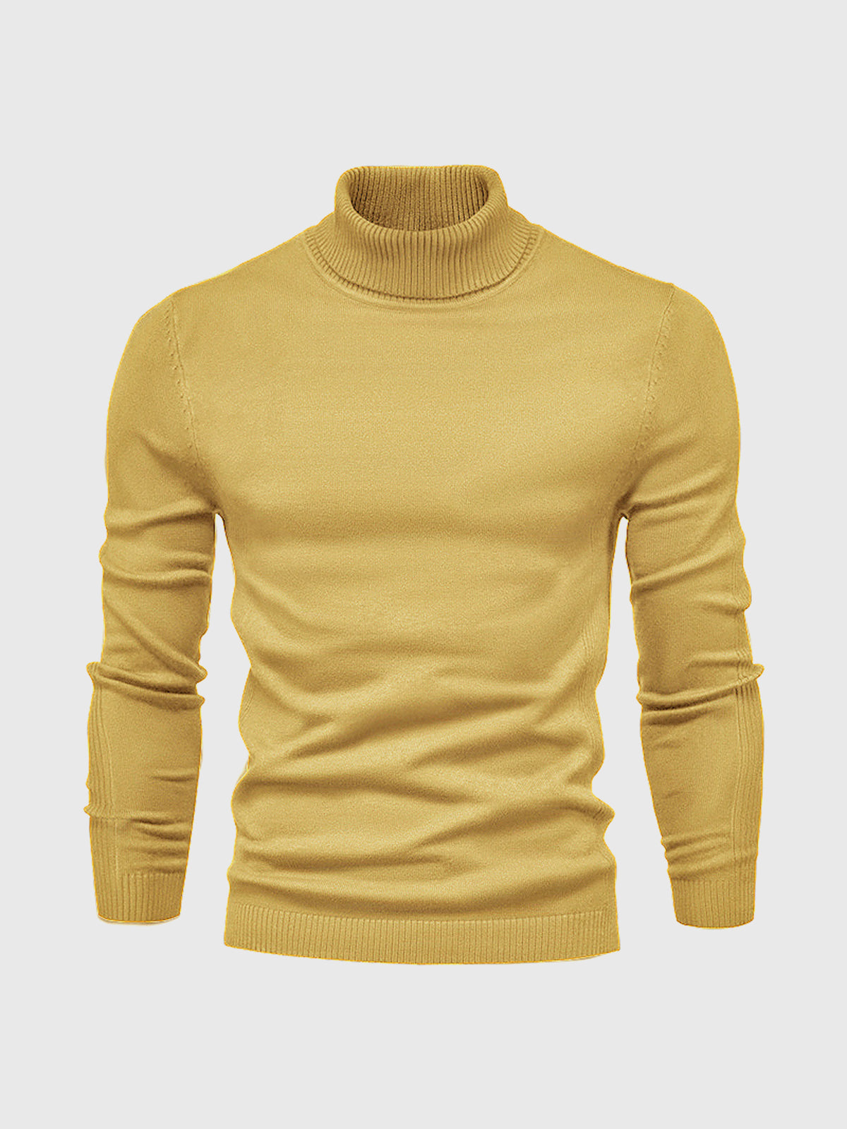 Merroth | Pull col roulé slim pour homme – lavable en machine, léger, disponible en plusieurs couleurs