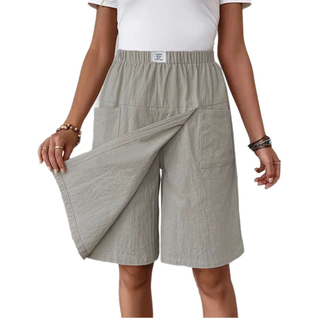 Jessira | Casual zomershorts voor dames – comfortabele hoge taille met elastische band