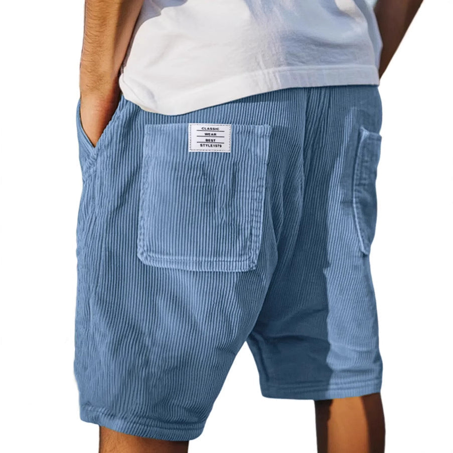 Azeno | Veloursshort voor heren – Comfortabele, zachte loungeshort