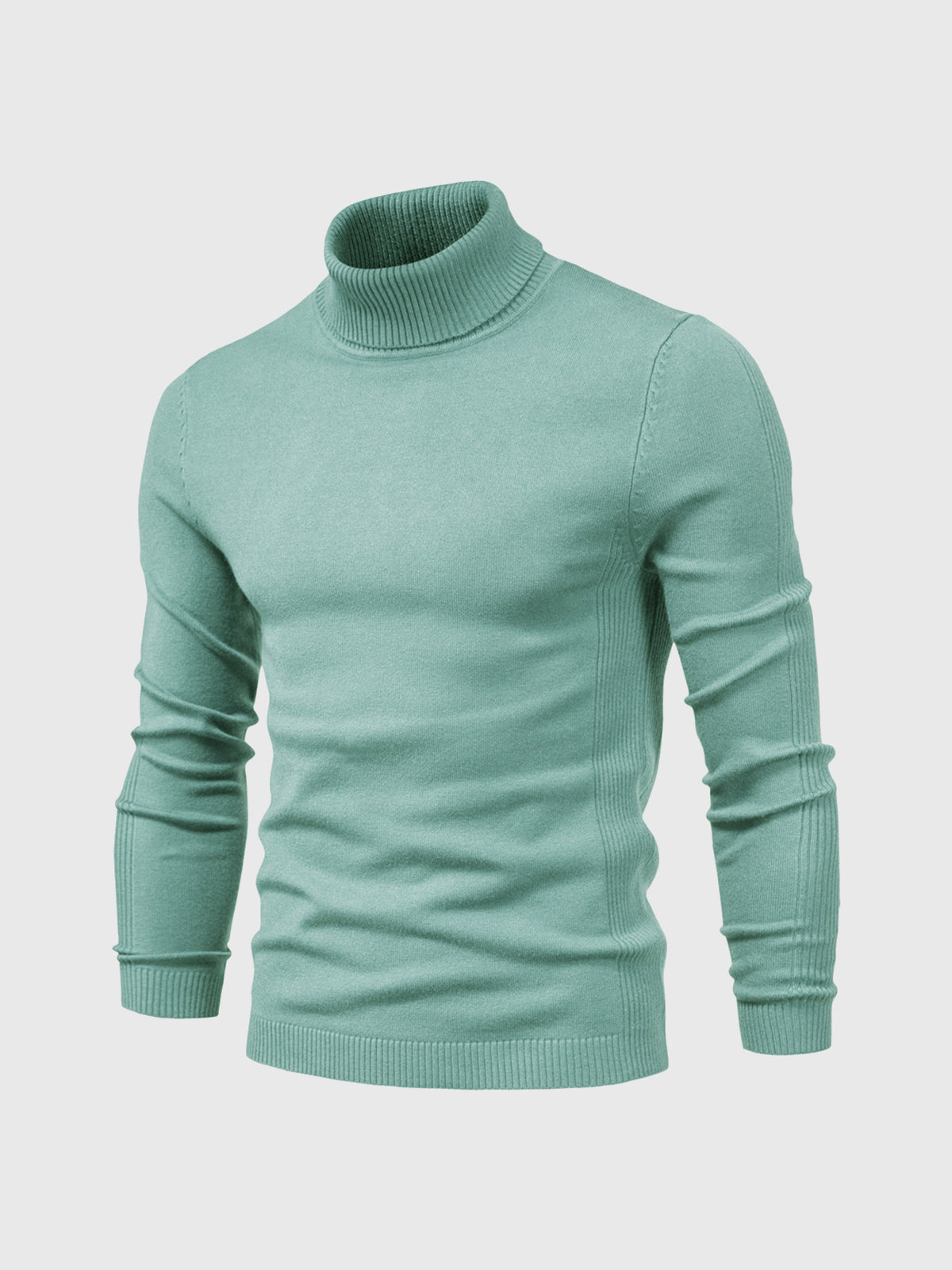 Merroth | Pull col roulé slim pour homme – lavable en machine, léger, disponible en plusieurs couleurs