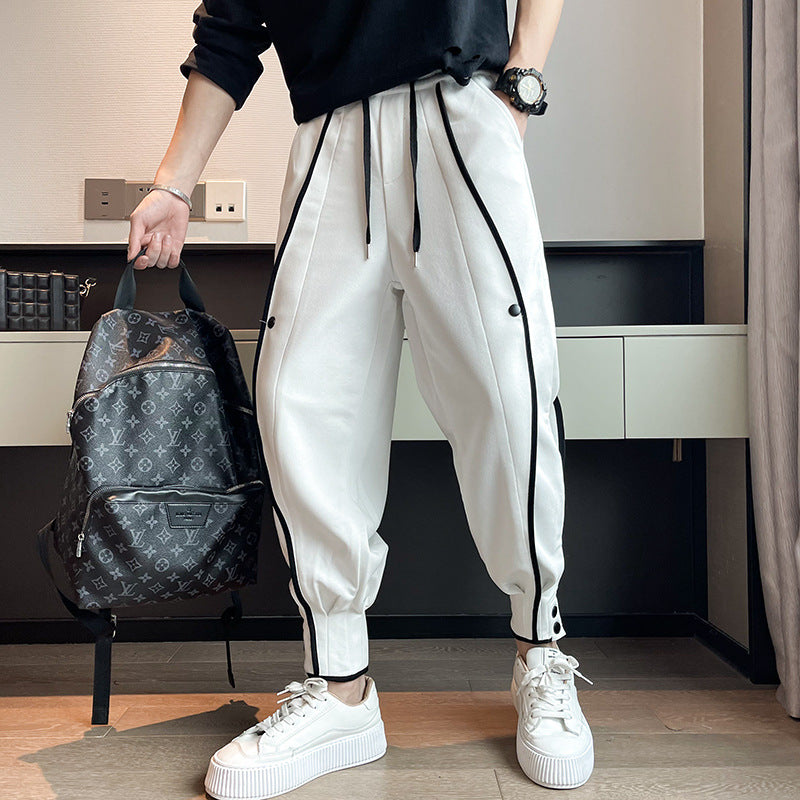Dalibor | Heren Hype Tapered Joggingbroek Fluweel Katoen Comfortabel Stijlvol Functionele Zakken