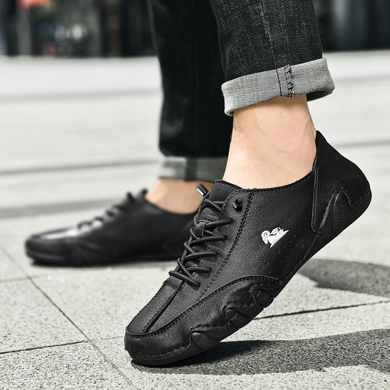 BareStep | Unisex-Barfußschuhe aus Leder – Bequeme minimalistische Schuhe für Damen und Herren