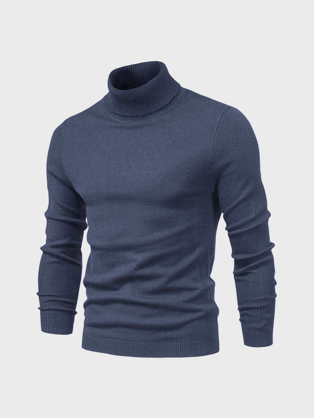 Merroth | Pull col roulé slim pour homme – lavable en machine, léger, disponible en plusieurs couleurs
